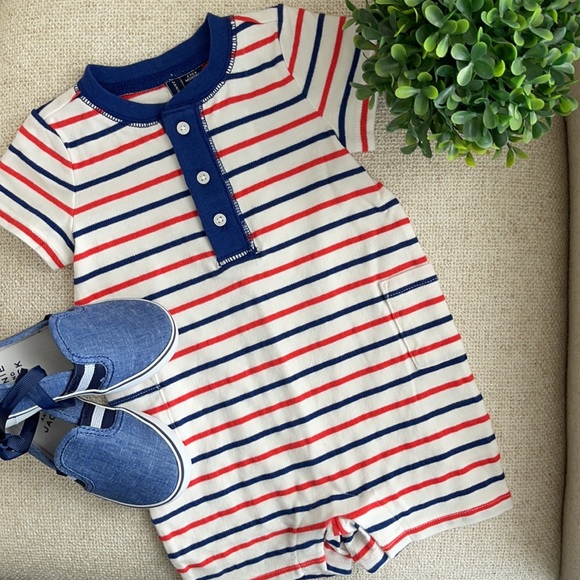 Janie and Jack Other - *NWT* Janie and Jack boys romper 3-6mo